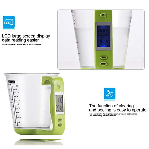 Smart Digital Measuring Cup One-Touch Tare Function - product feature