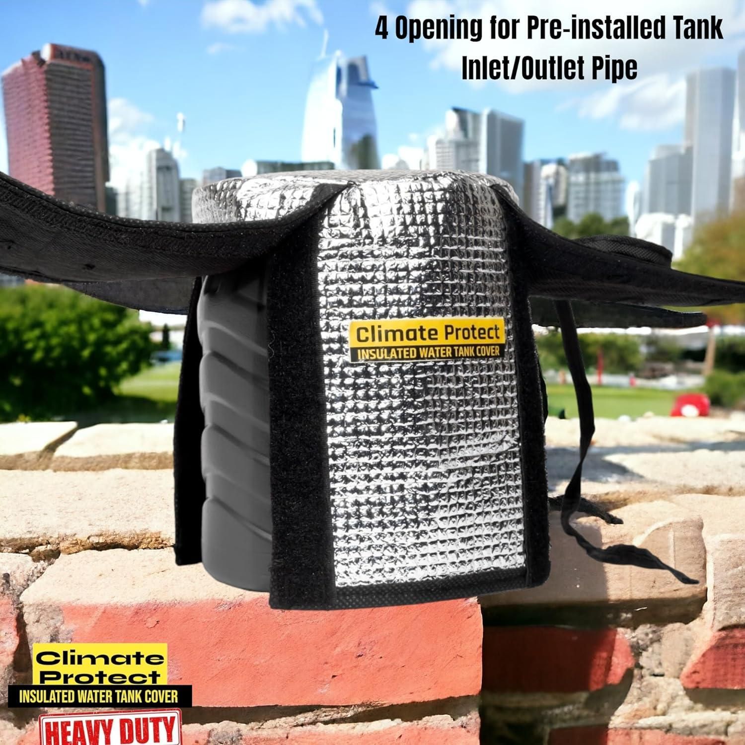 Climate Protect Water Tank Insulation Cover Temperature Regulation - product feature