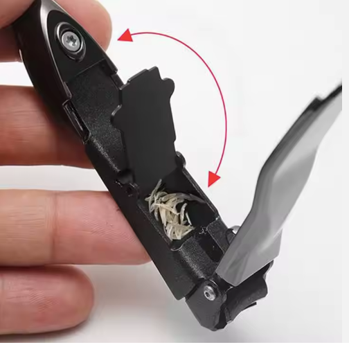 Heavy Duty Nail Clipper Ultra-Sharp Stainless Steel Blades - product feature